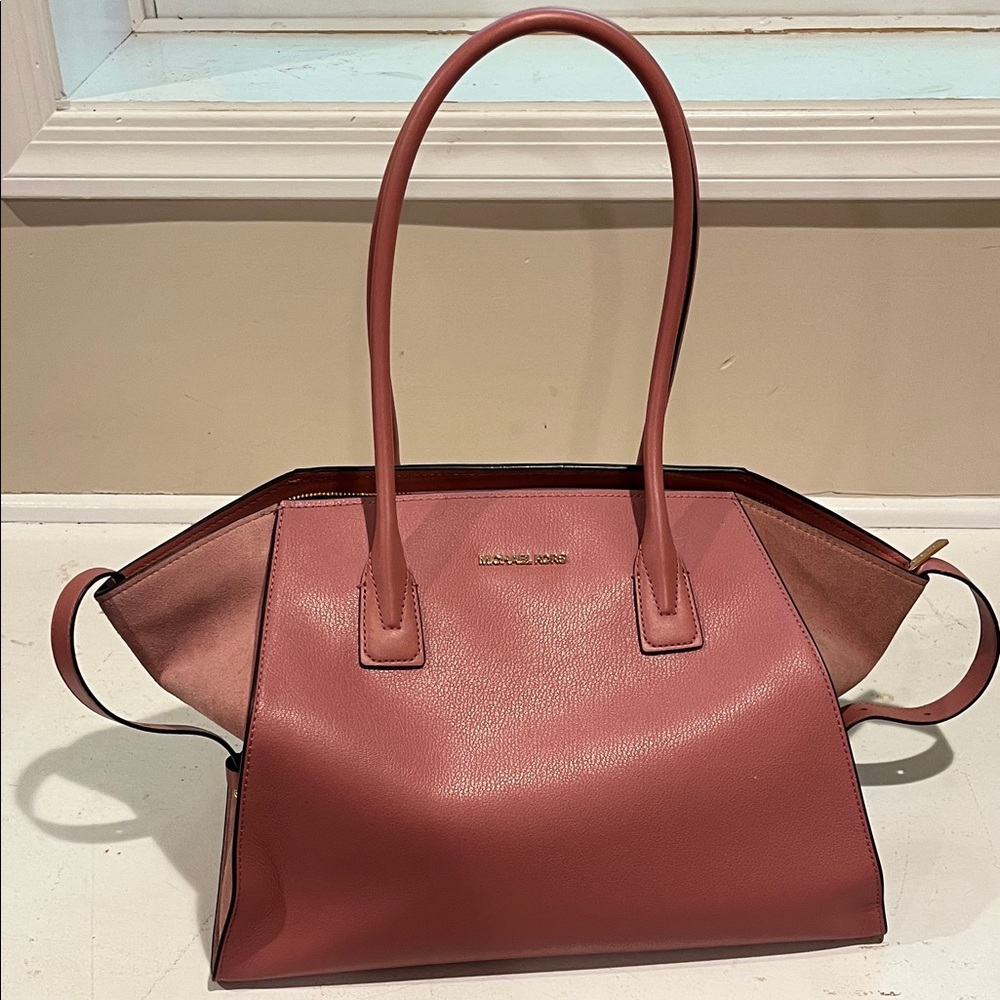 Michael Kors Rose Satchel Bag